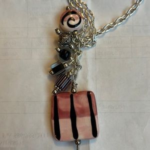 Custom Beaded Jewelry, 16 inch chain